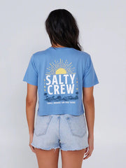 Salty Crew Women's Cruisin S/S Crop Top