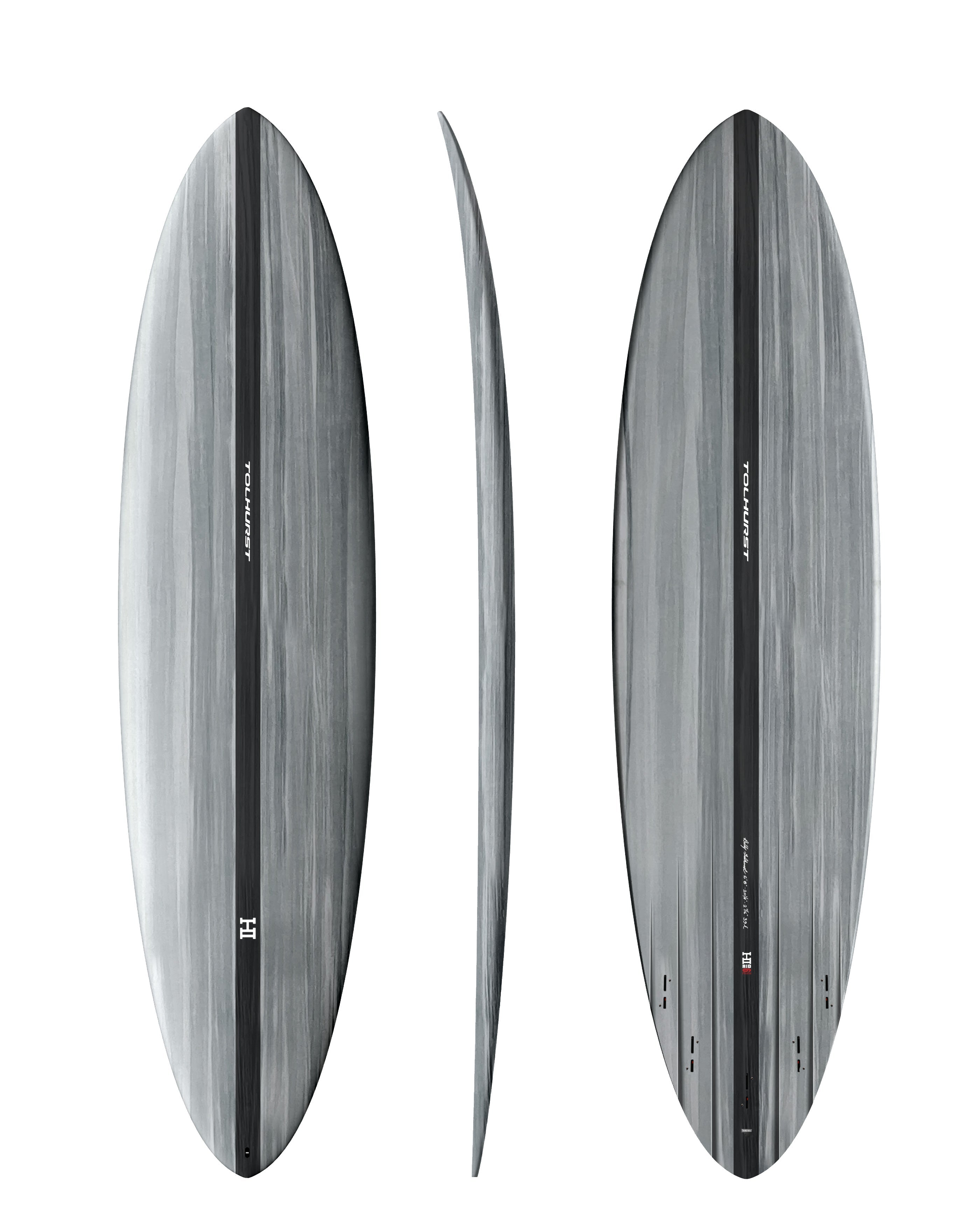 Mid 6 Mini Thunderbolt Black Tech – Jack's Surfboards