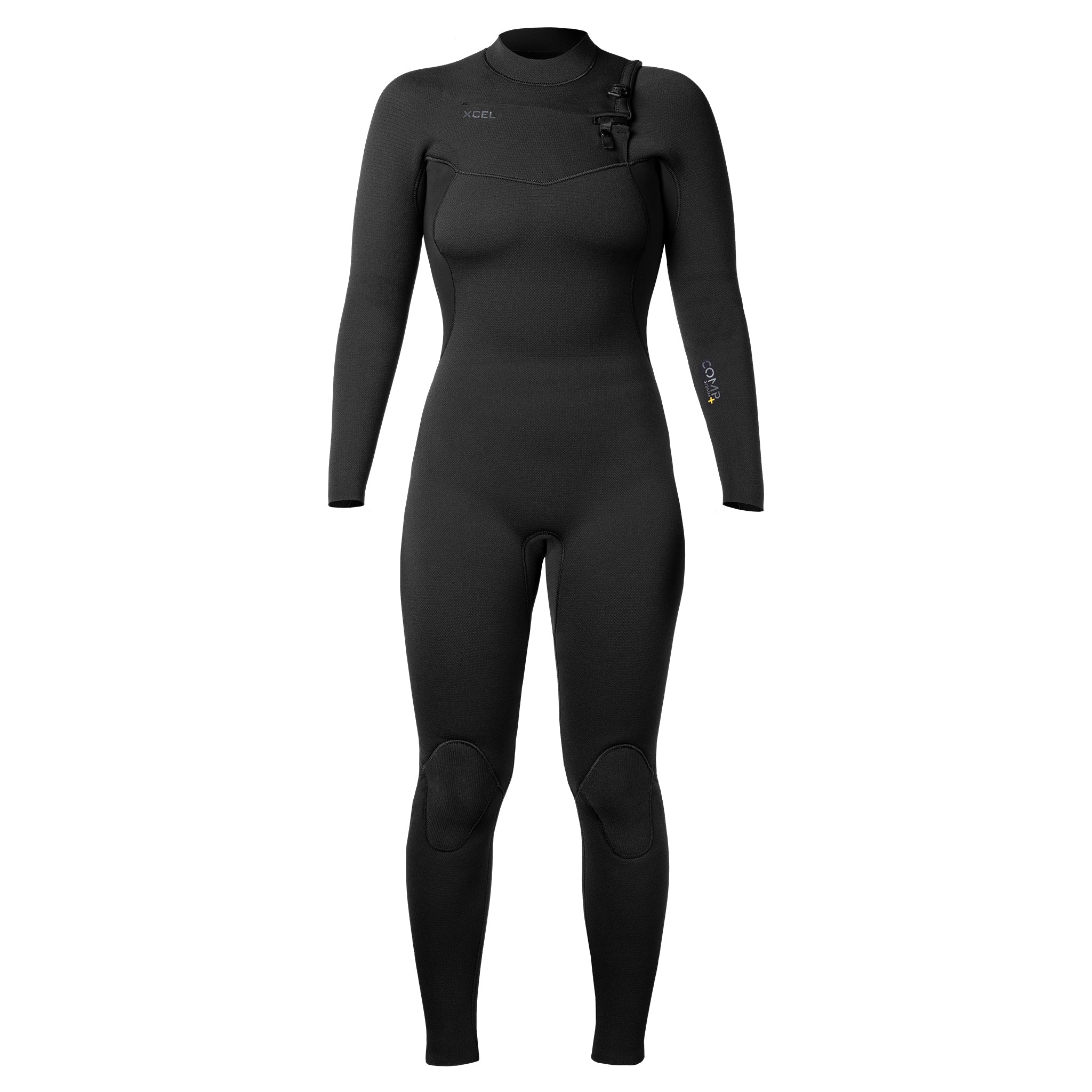 Women's Comp+ 3/2mm Chest Zip Fullsuit