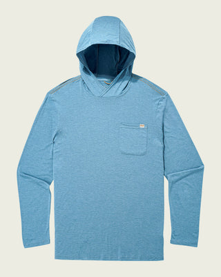 Marsh Wear Men's Buxton Pullover Hoodie - Niagara Mist Heather