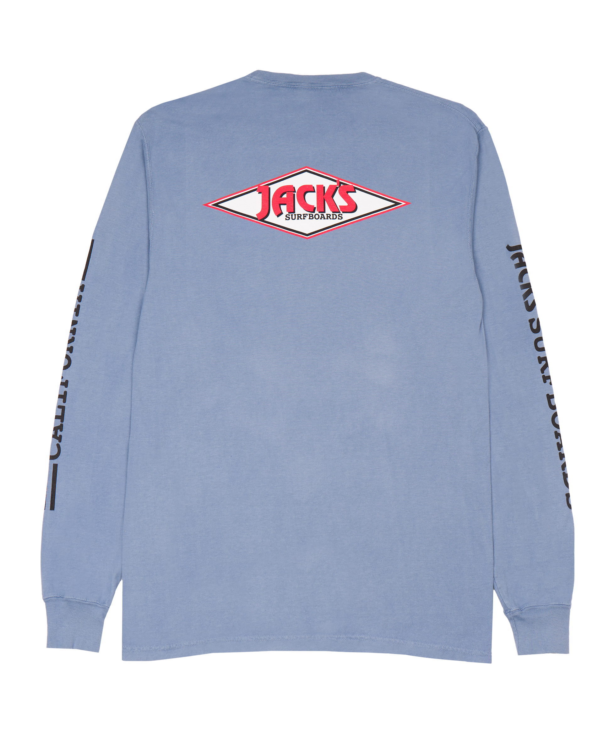 Jacks Surfboard Diamond Sleeved Pigment Long Sleeve Tee - Salt water