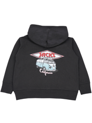 Jack's Toddler's (2-7) Diamond Transport Zip-Up Hoodie - Black