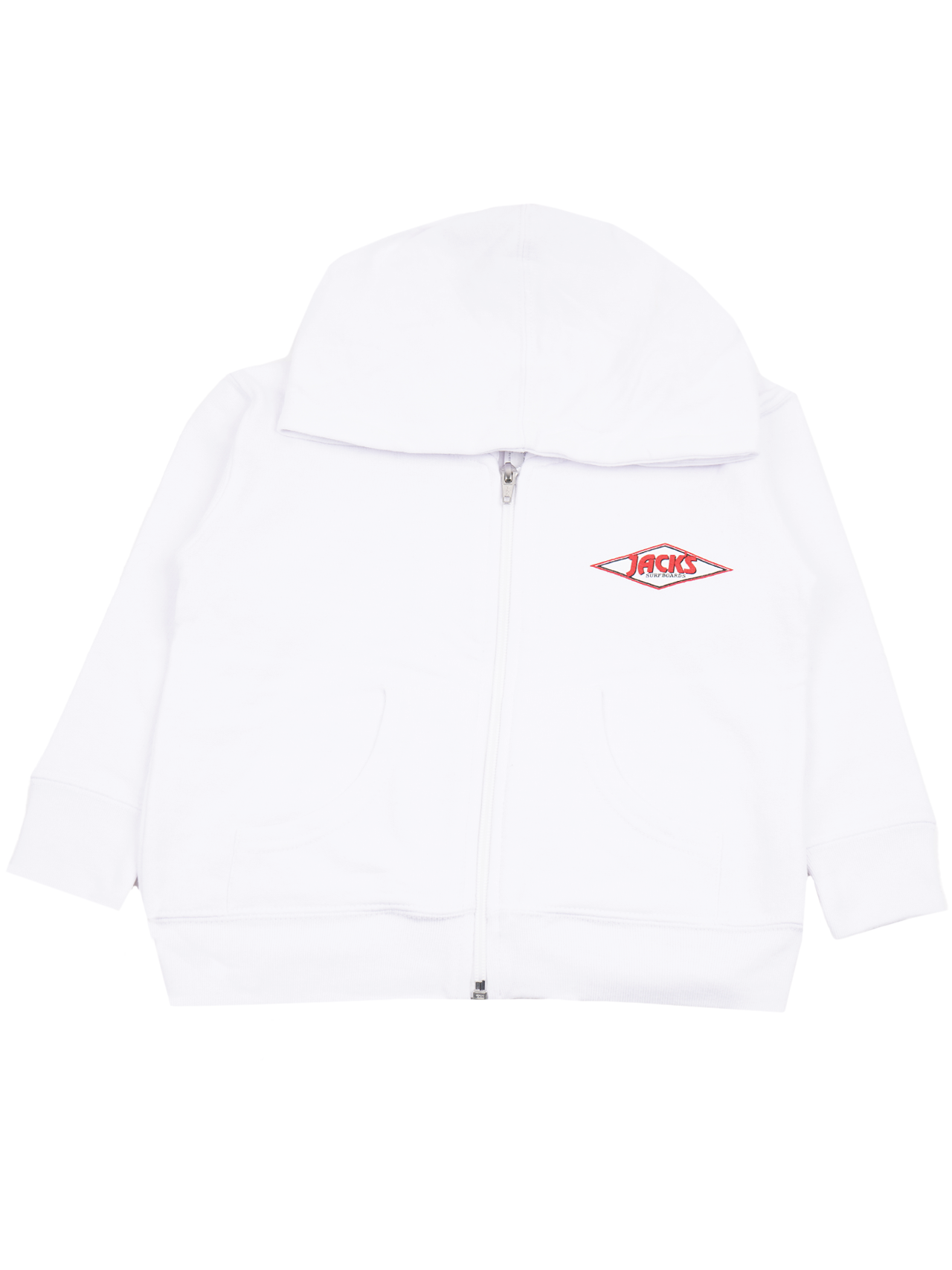 Jack's Toddler's (2-7) Diamond Transport Zip-Up Hoodie - White 