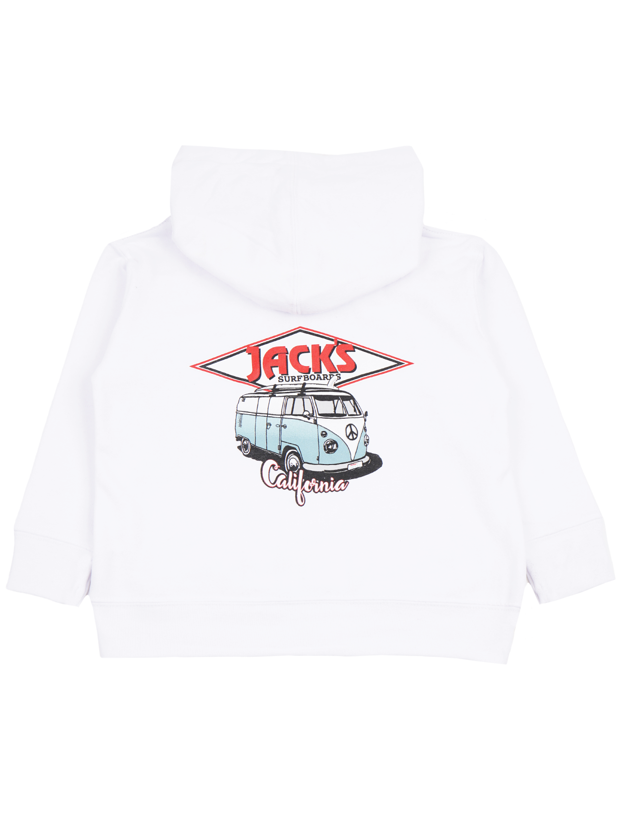 Jack's Toddler's (2-7) Diamond Transport Zip-Up Hoodie - White 