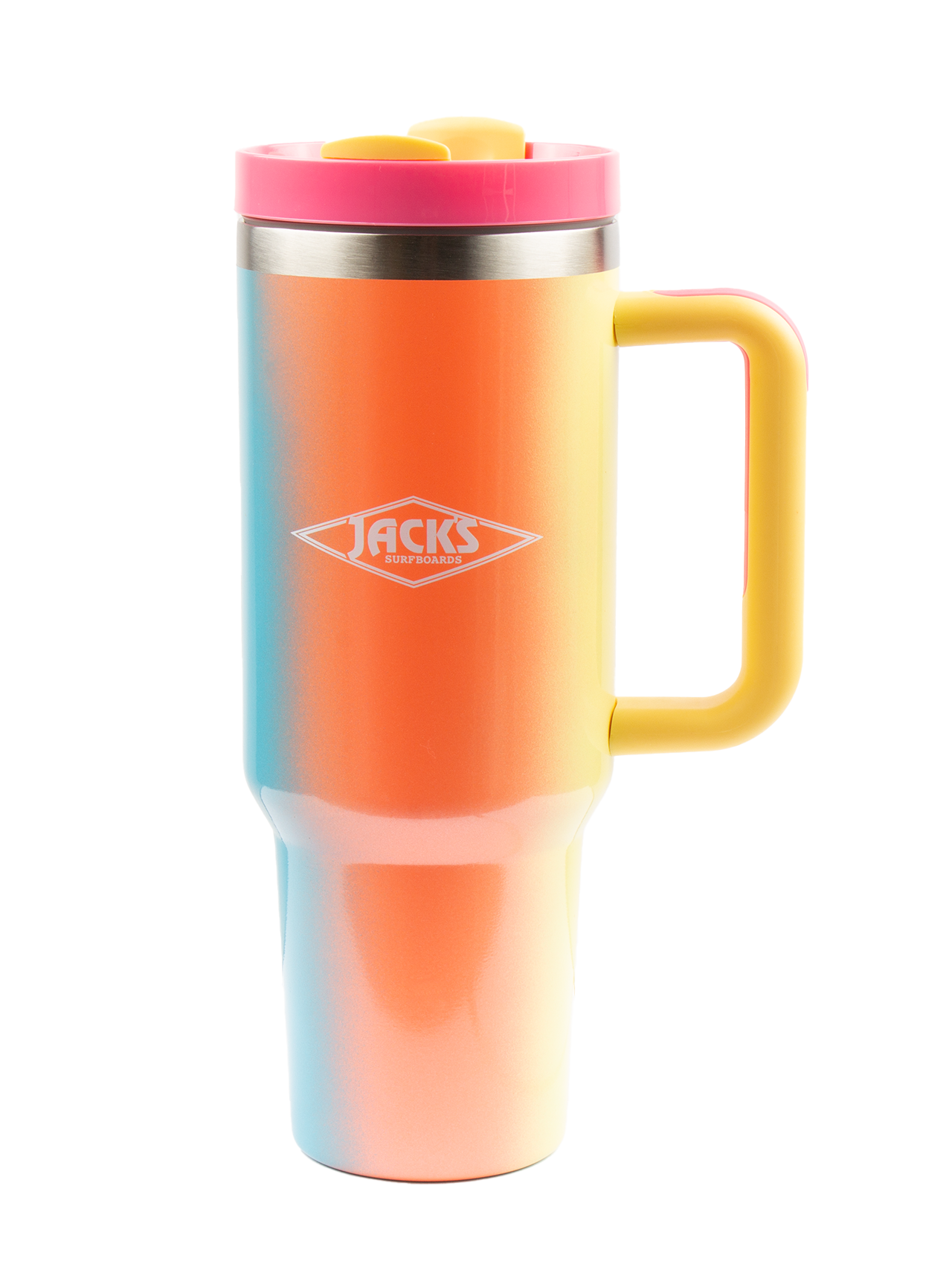 Jack's Surfboards Diamond Tumbler - Yellow Ombre