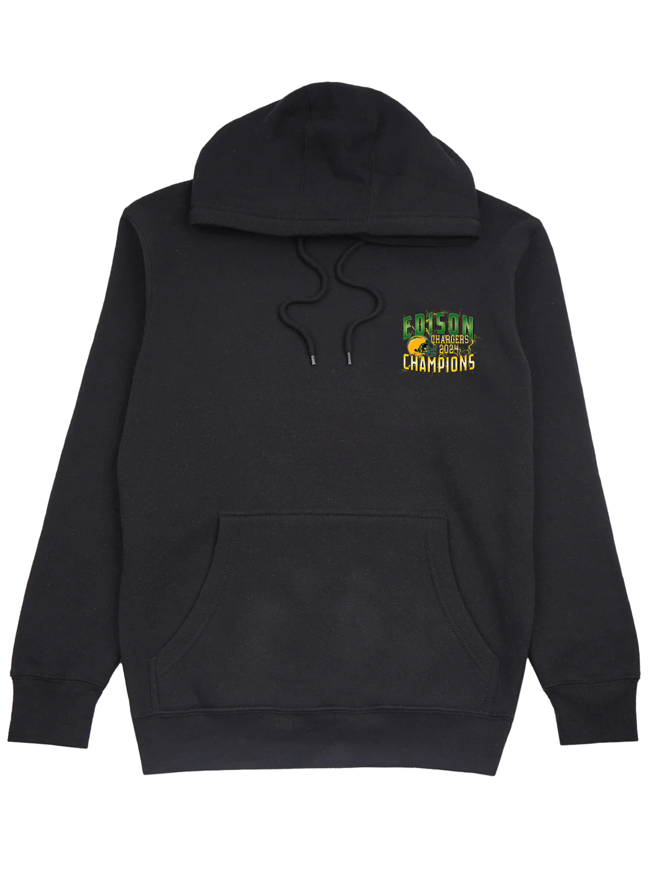 Edison Champions Hoodie - Black