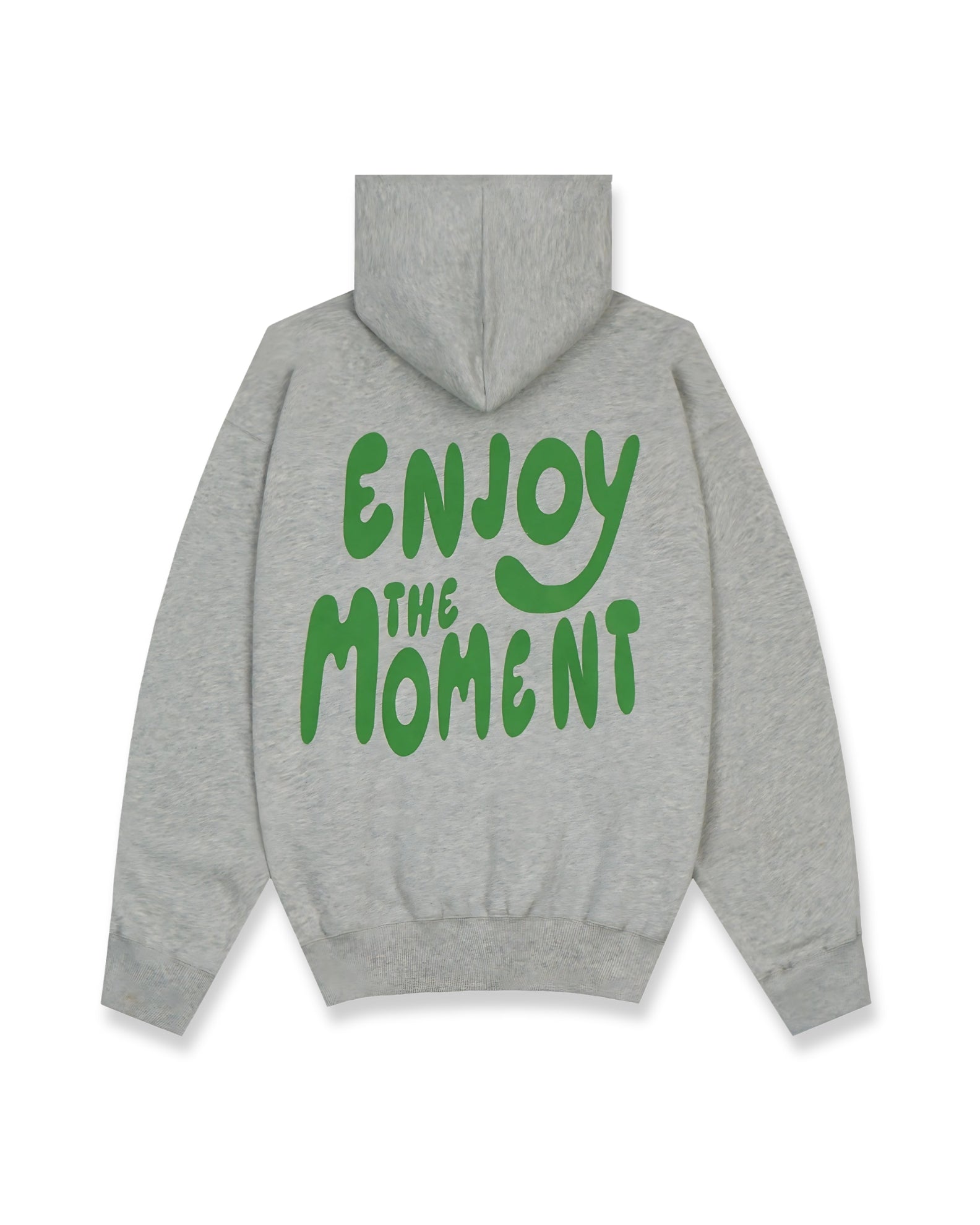 Enjoy The Moment Pullover Hoodie - Gray 