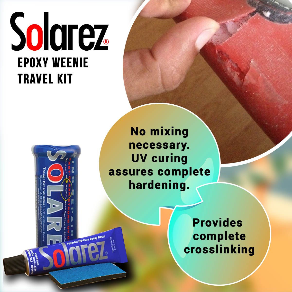 Solarez Epoxy Weenie Travel Kit