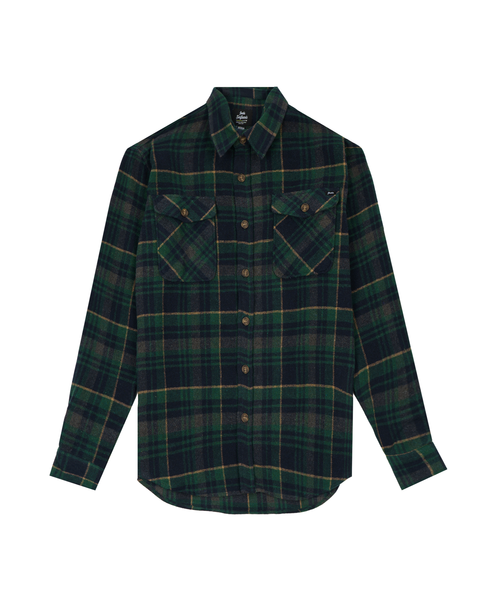 Dustin Flannel Jacket - Navy 