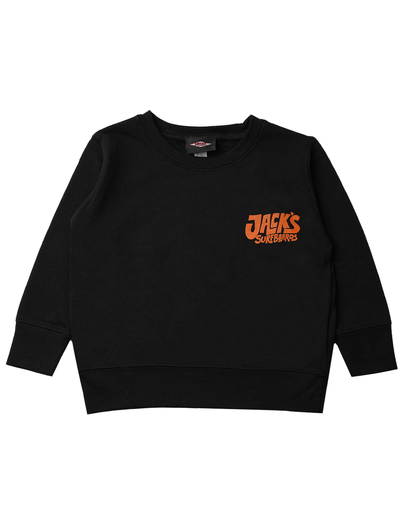 Jack's Surfboard's Toddler's (2-7) Floater Crewneck Sweatshirt - Black