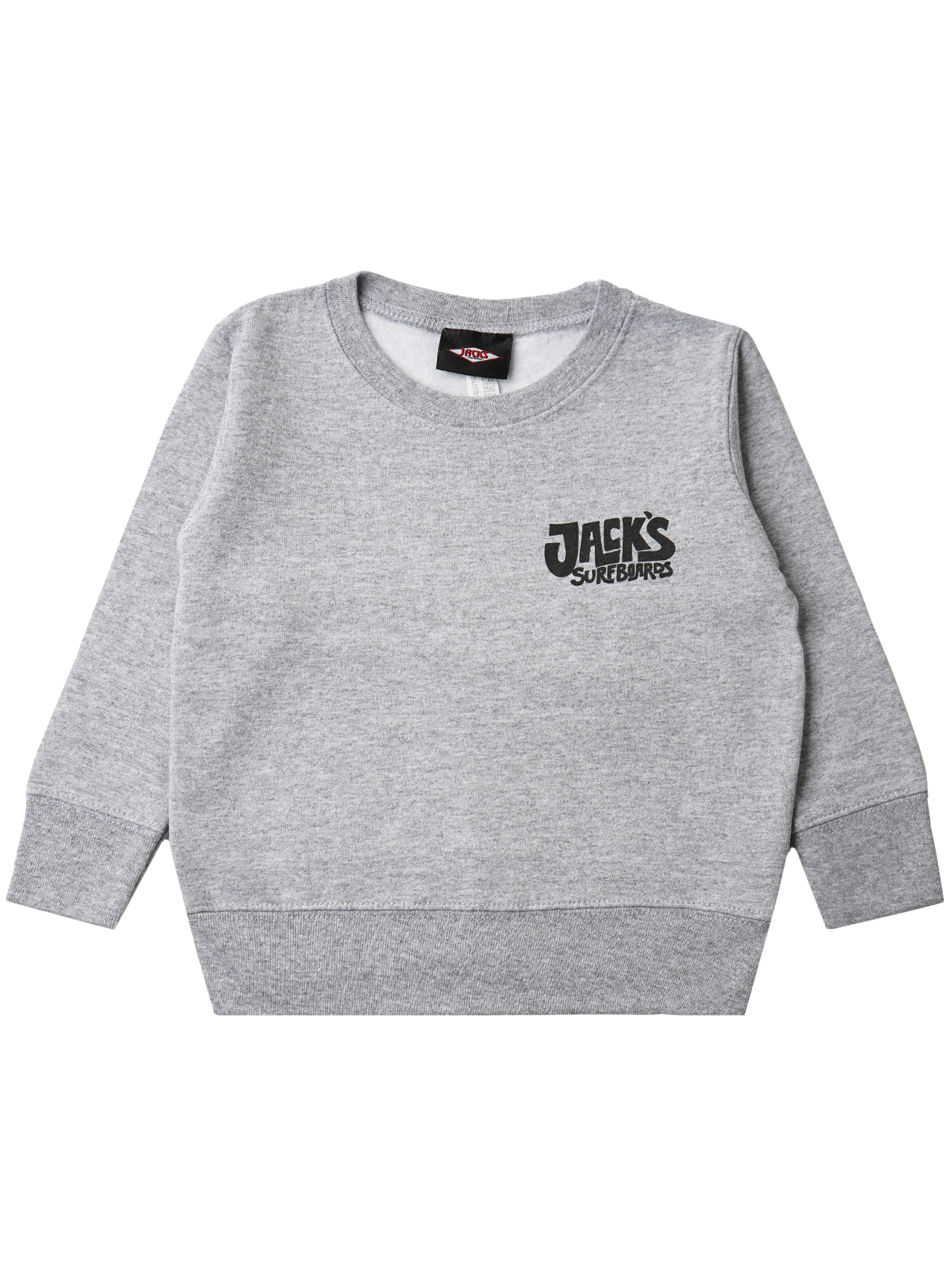 Jack's Surfboard's Toddler's (2-7) Floater Crewneck Sweatshirt - Heather Grey