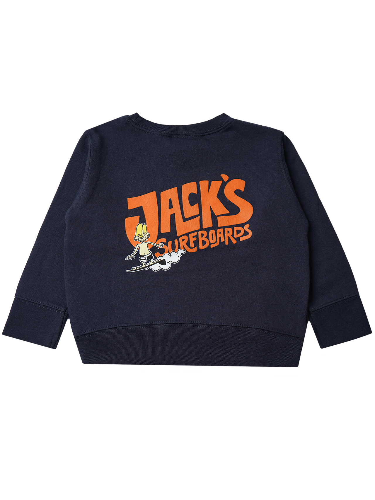 Jack's Surfboard's Toddler's (2-7) Floater Crewneck Sweatshirt - Navy