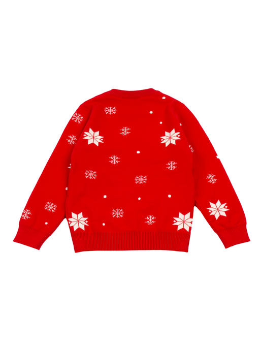 Jack's Christmas Crewneck Sweater - Red