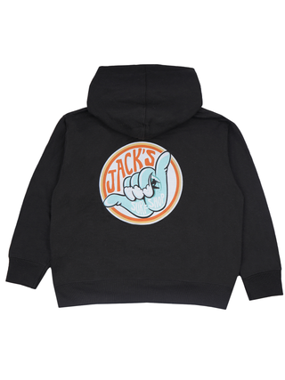 Toddler's (2-7) Frothy Zip-Up Hoodie - Black
