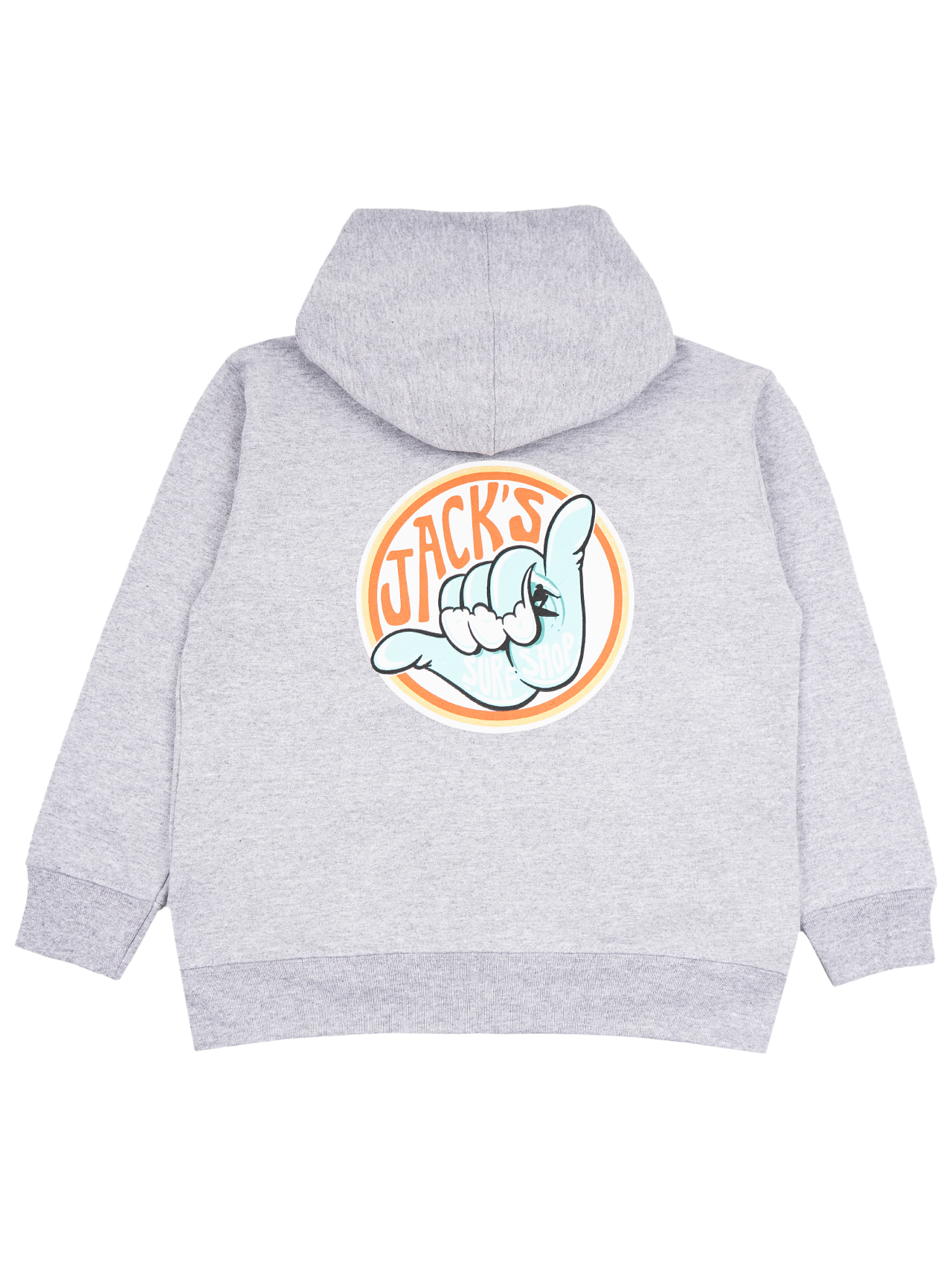 Jack's Toddler's (2-7) Frothy Zip-Up Hoodie- Heather Grey