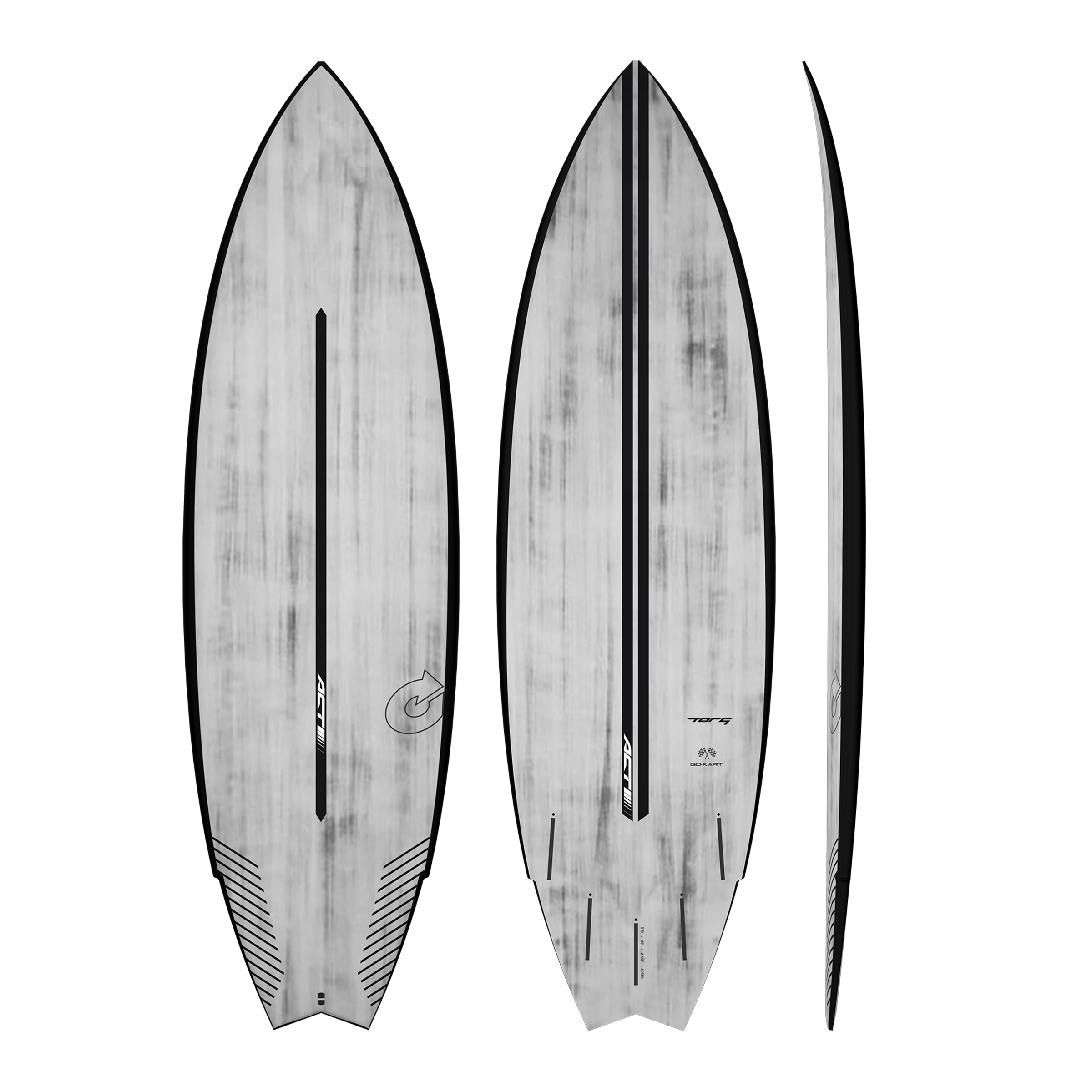 ACT Go-Kart Surfboard