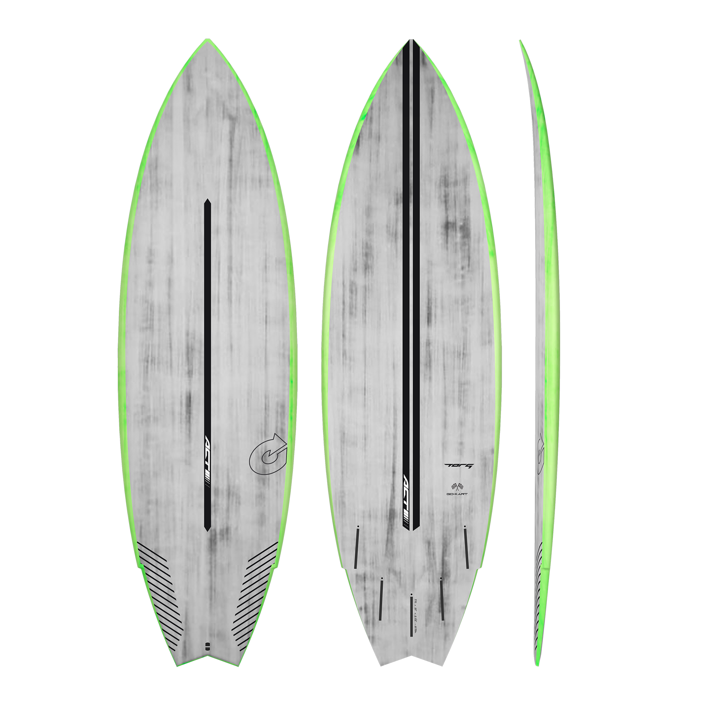 ACT Go-Kart Surfboard