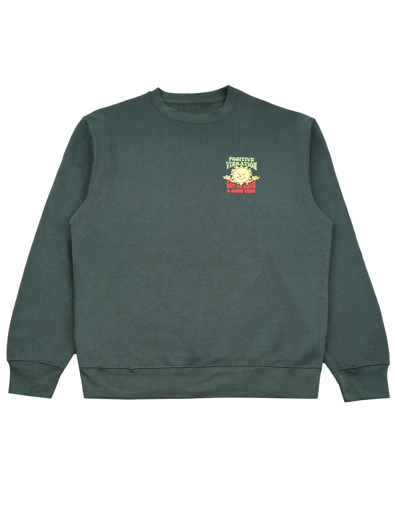 Positive Vibration Crewneck Sweatshirt Jack's Surfboards