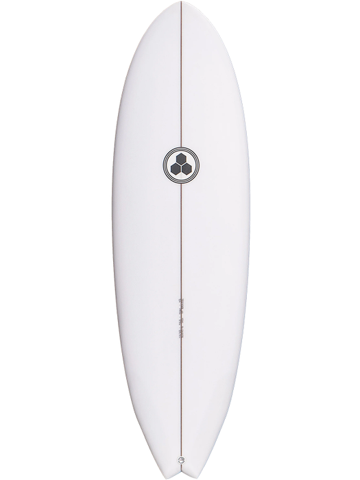 Channel Islands G-Skate Surfboard (Clear/White)