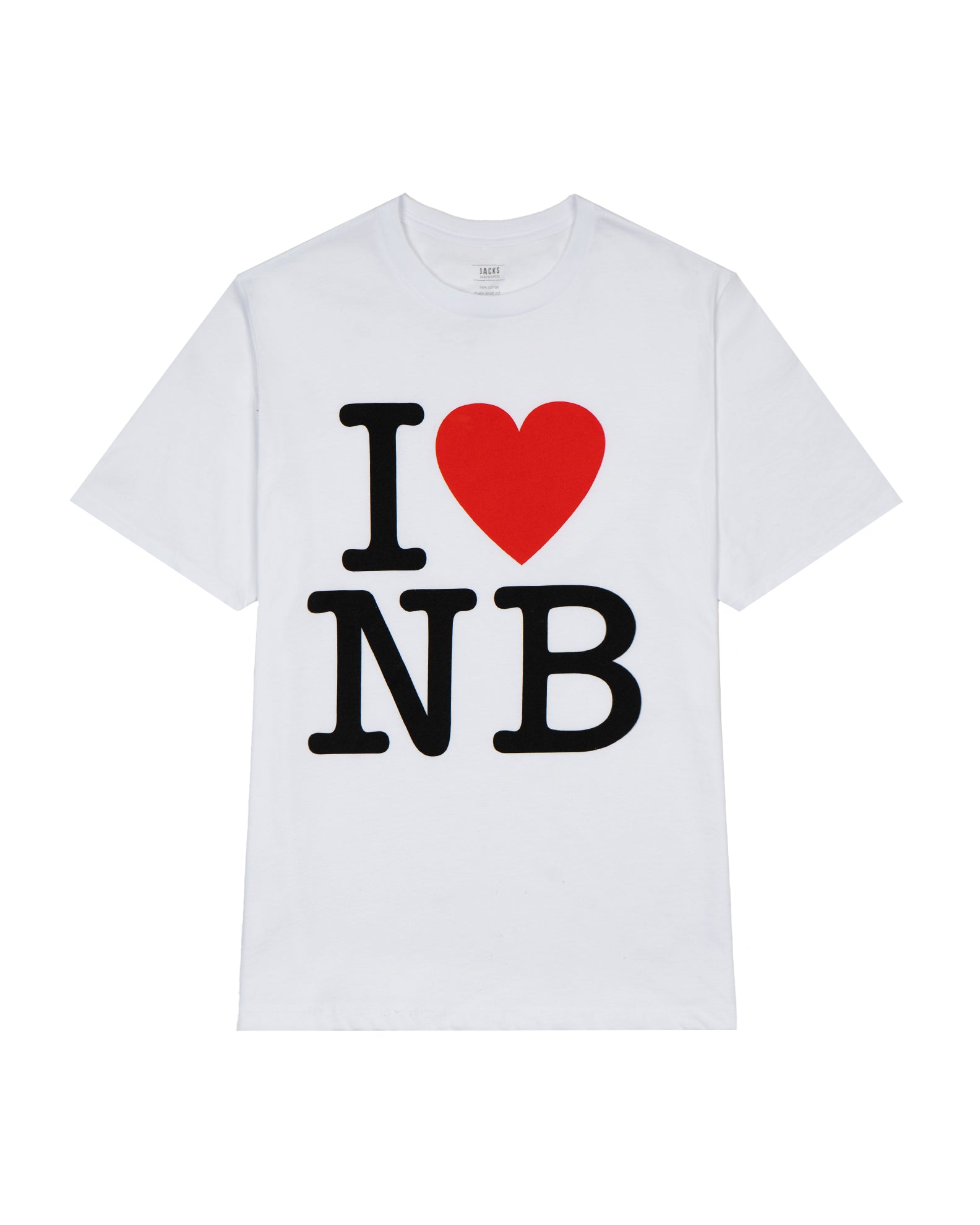 Women's I Heart NB S/S Tee - White 