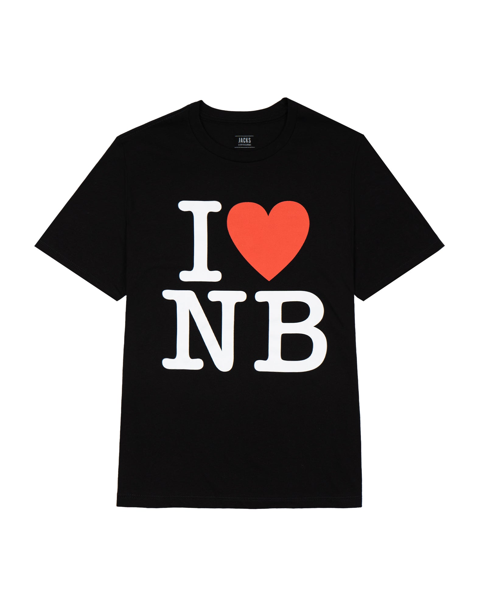 Women's I Heart NB S/S Tee - Black 