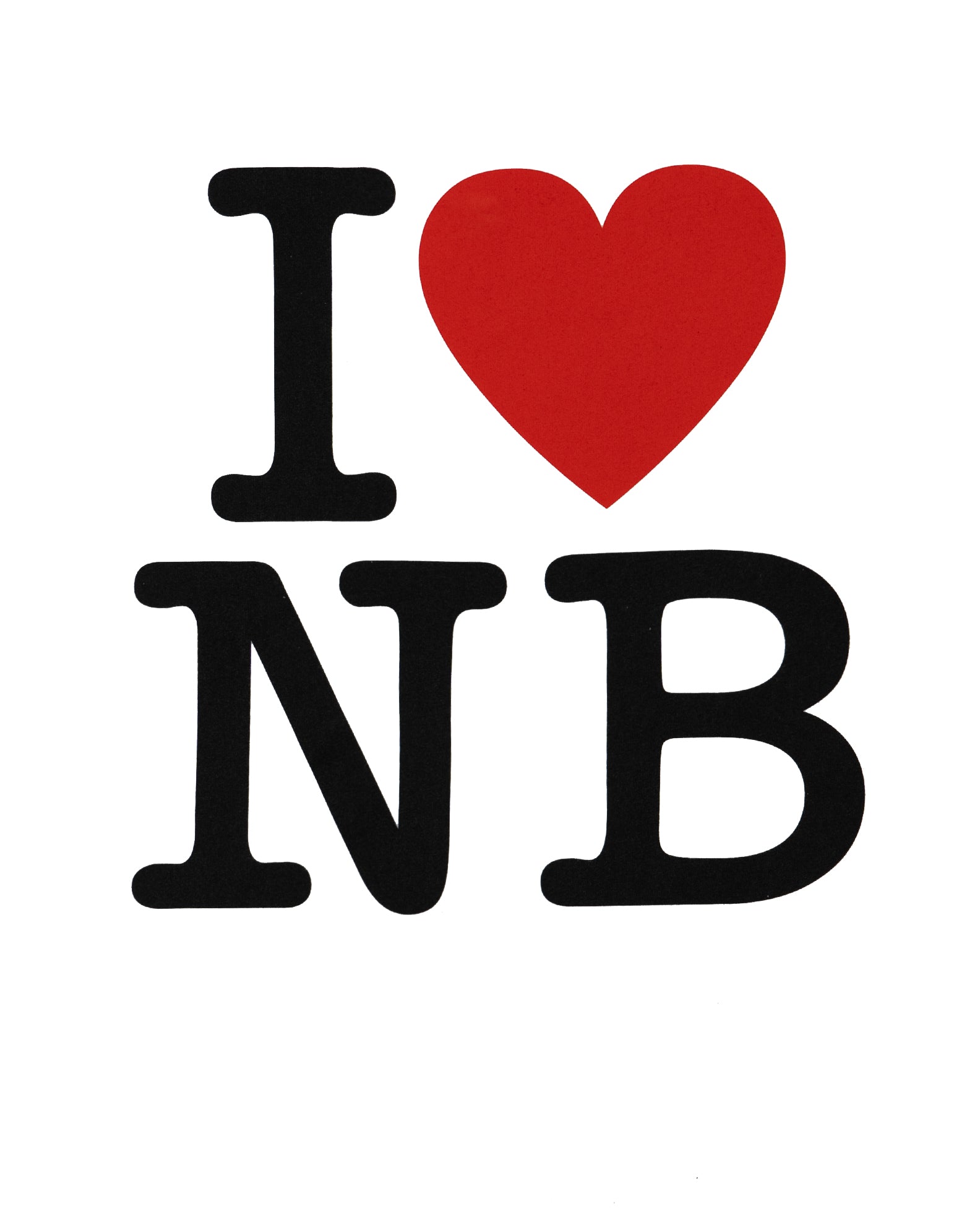 Women's I Heart NB S/S Tee - White 