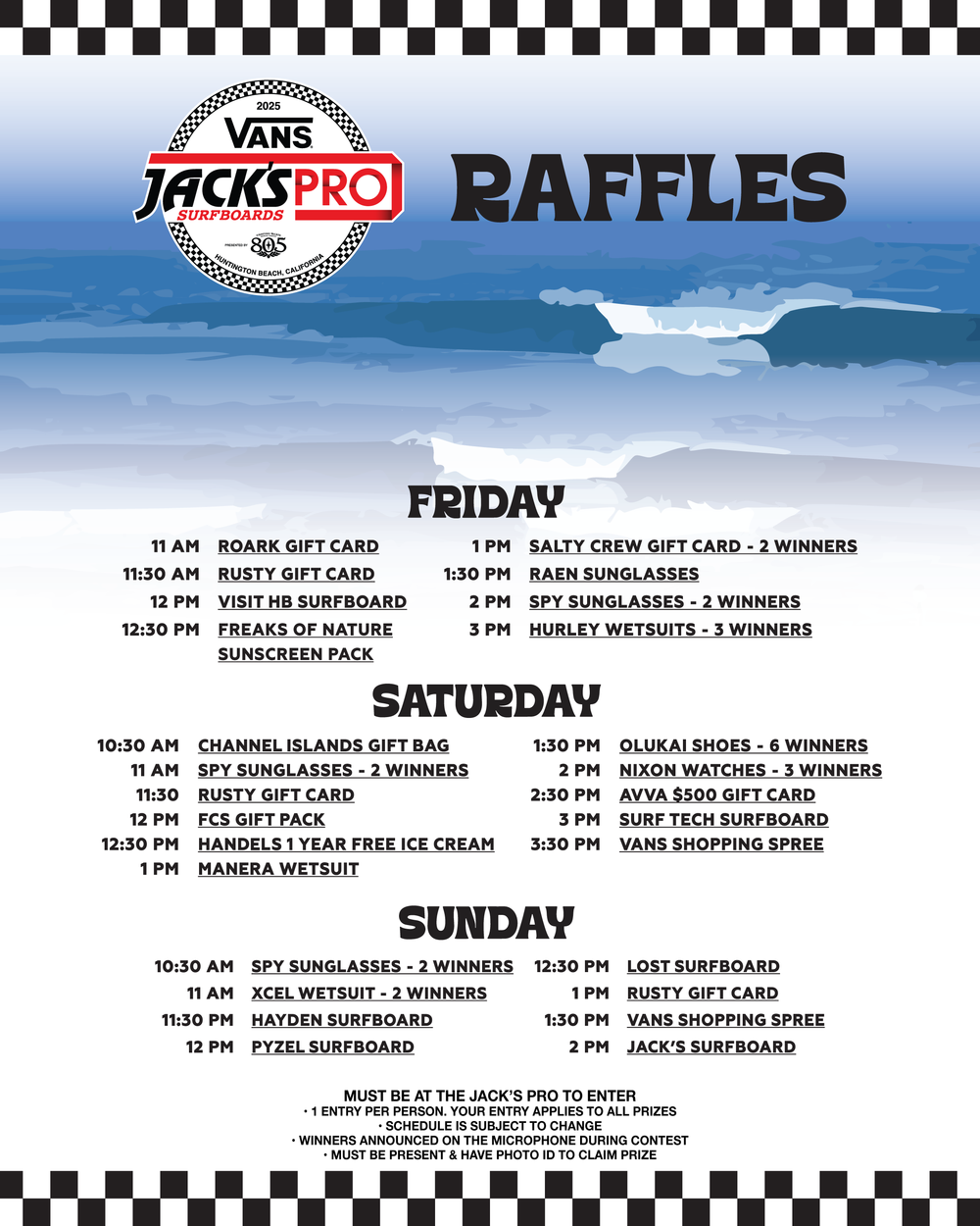 Vans Jack's Surfboards Pro 2025 | Presented by 805