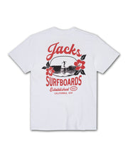 Tip Toe S/S Tee - White