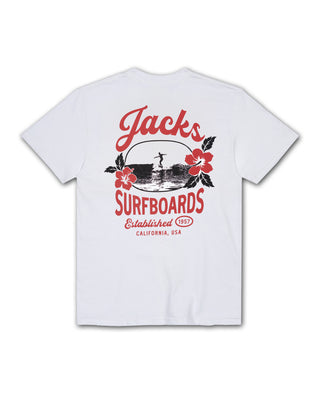 Tip Toe S/S Tee - White
