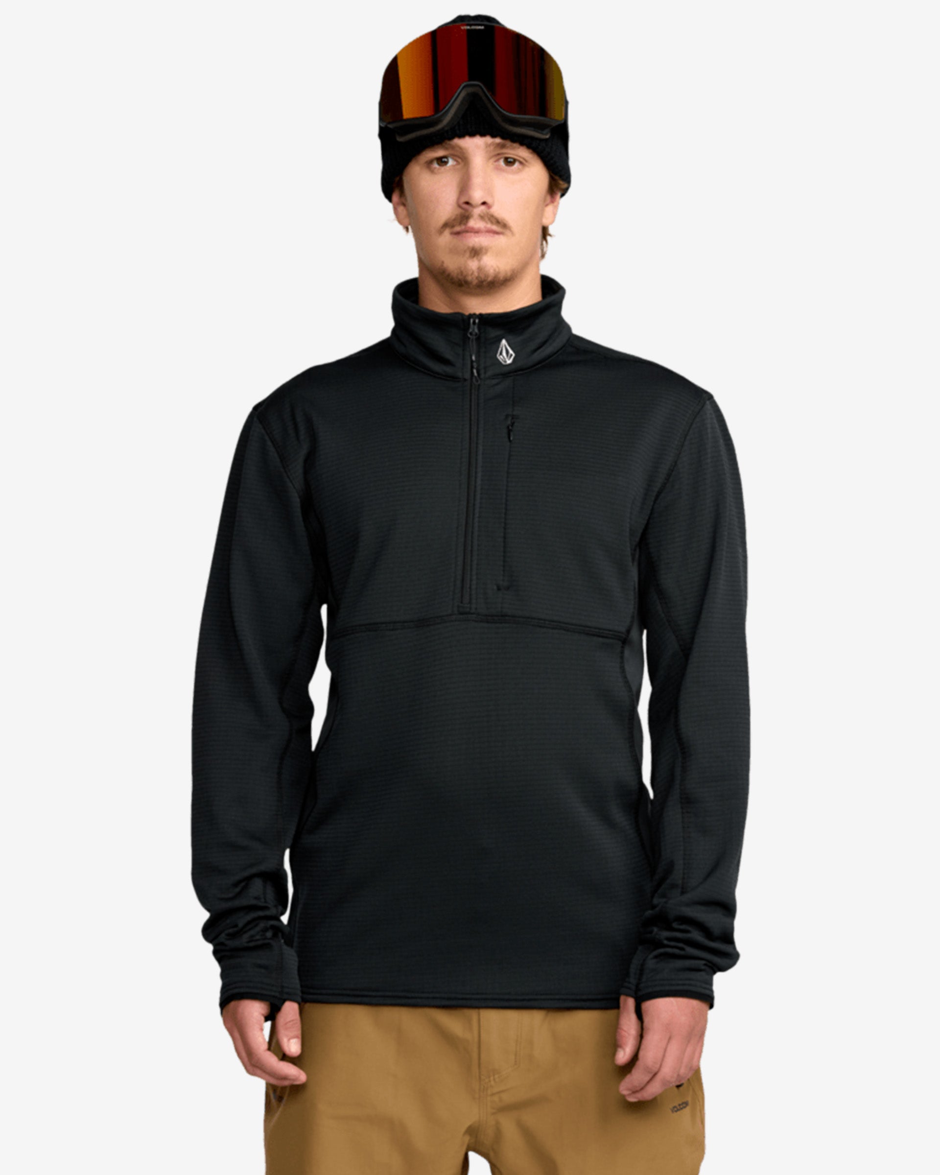 Volcom Men's Gridlock Mock Neck