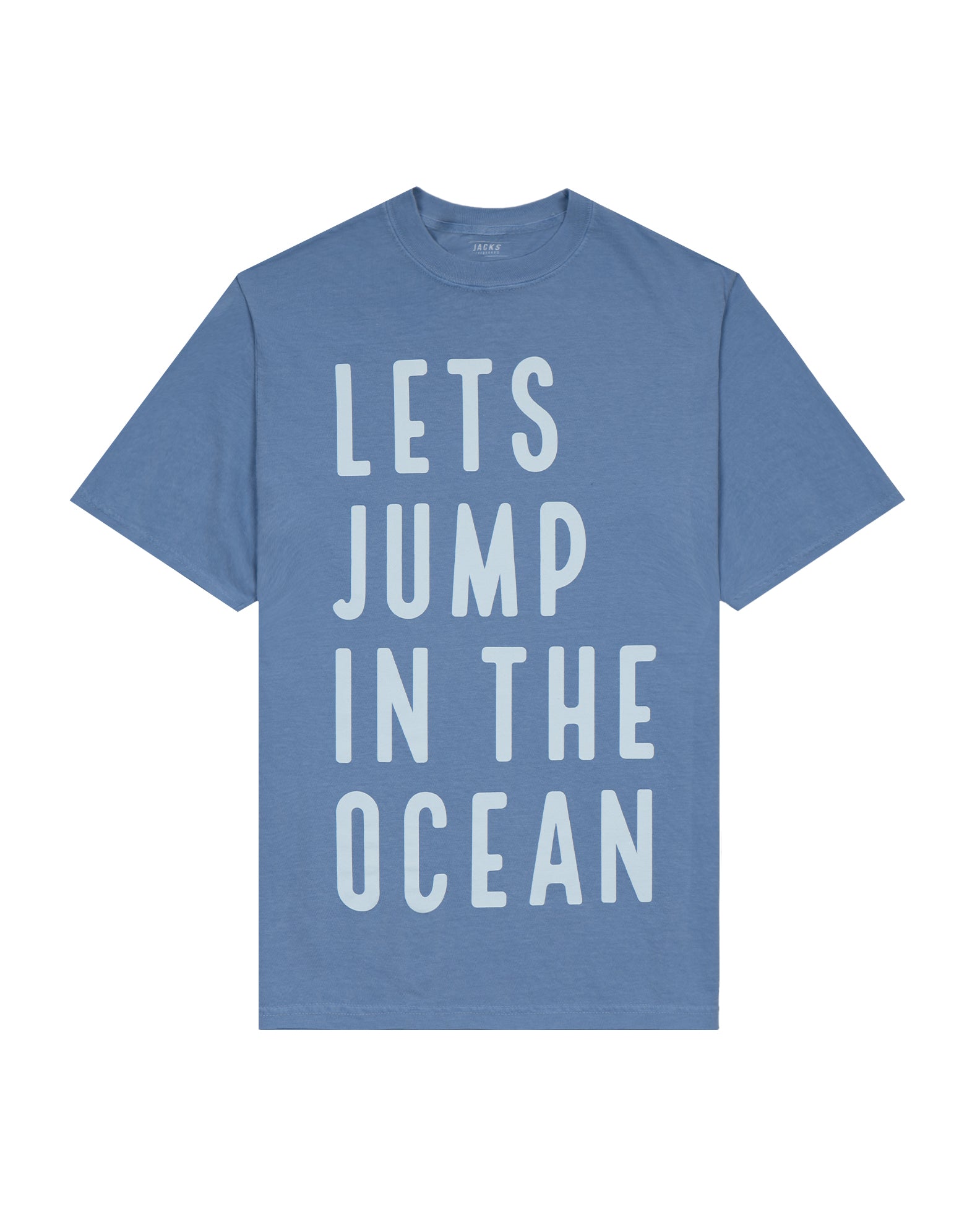 Women's Jump In The Ocean S/S Tee - White Denim 