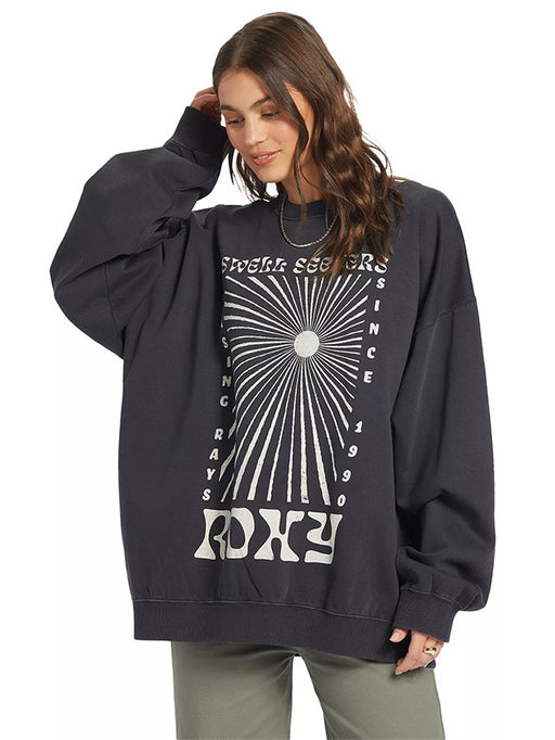 Roxy Women's Lineup Oversized Sweatshirt