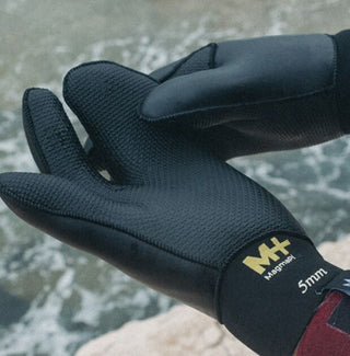 Manera Magma Lobster 2/5mm Gloves - Black 