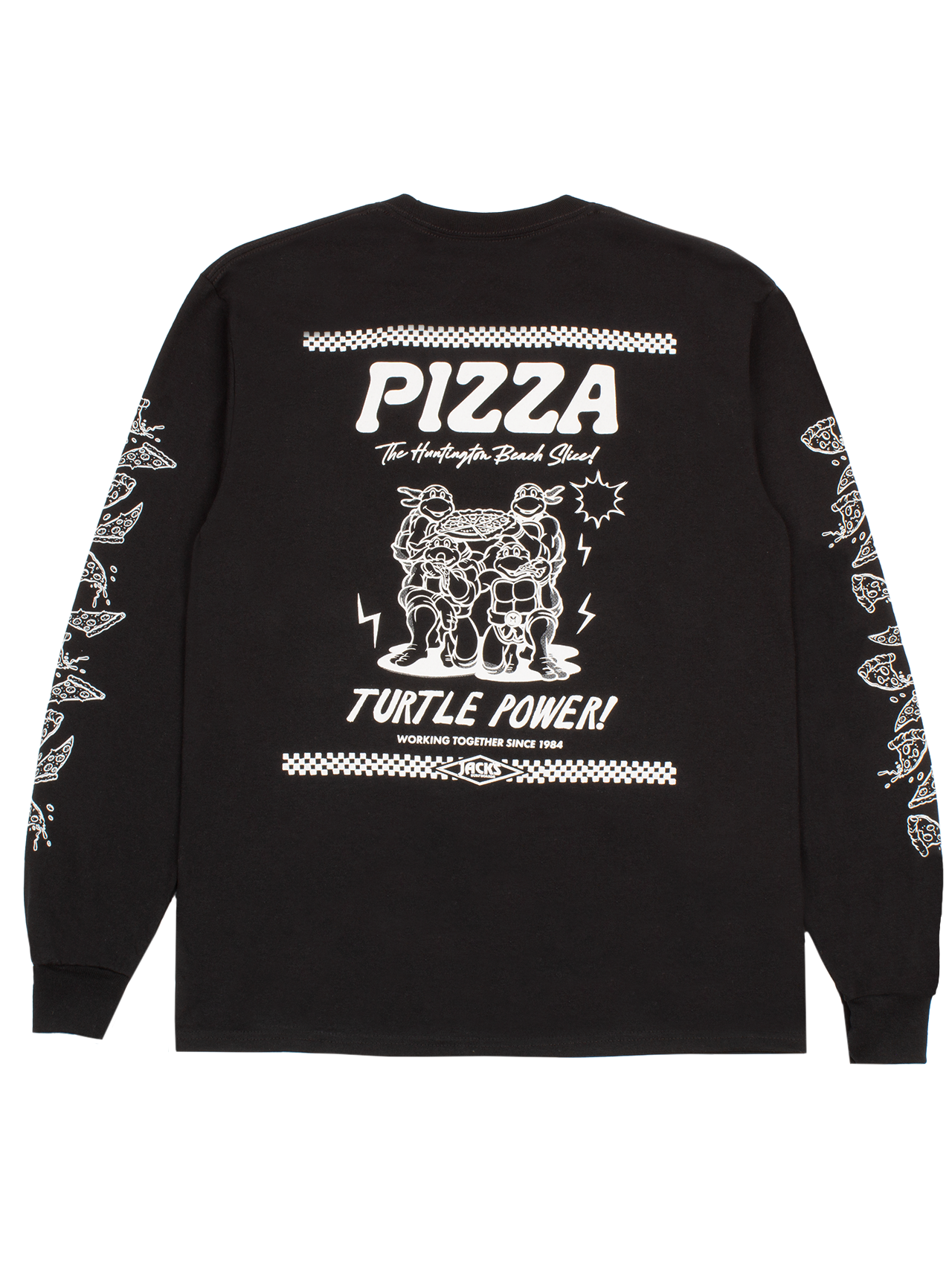 TMNT x Jack's Mike's Pizza L/S Tee