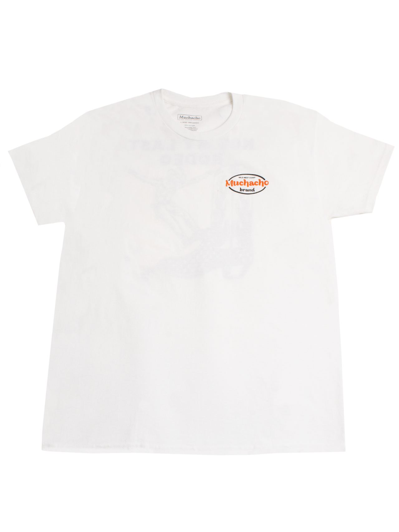 Muchacho Men's Rodeo Short Sleeve Tee- White