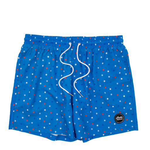 Myles Volley Shorts-Blue Stars