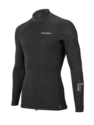 Manera Men's X10D 2mm Neoprene Top - Black 