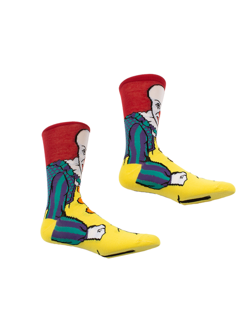 Jack's 2017 Pennywise IT Clown Crew Sock 