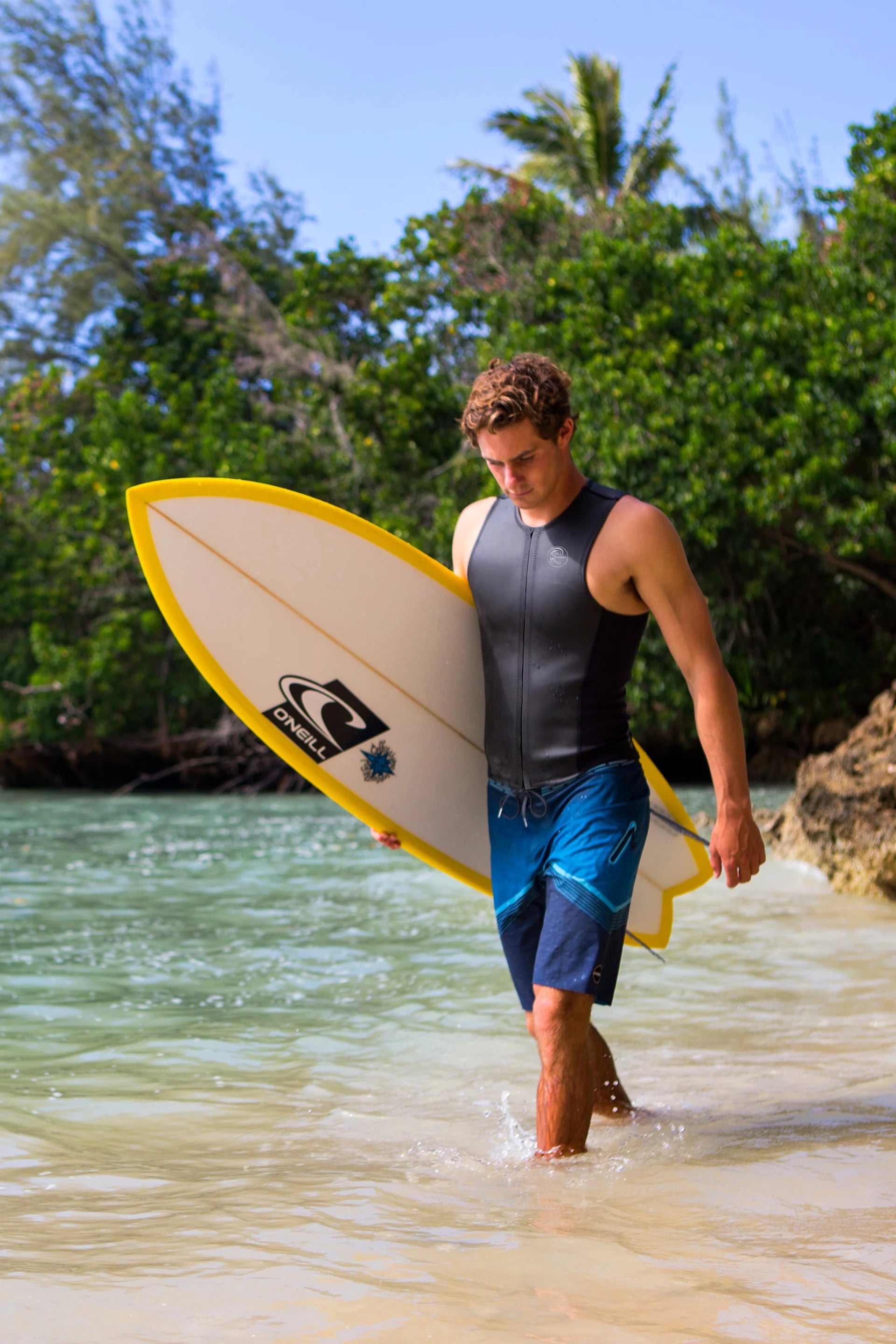 O'Neill Men's O'Riginal 2MM Full Zip Surf Vest - Black