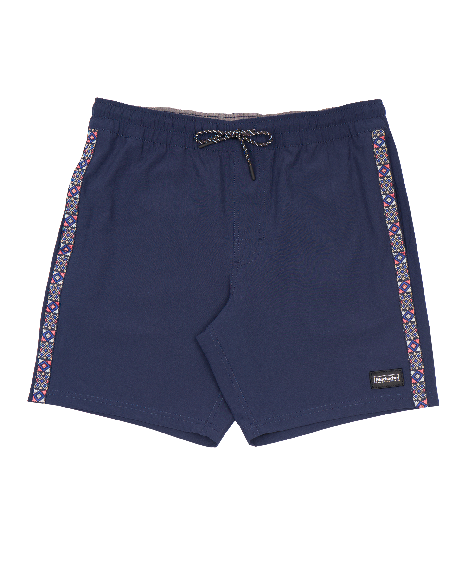 Muchacho Men's 17" Volley Shorts- Navy