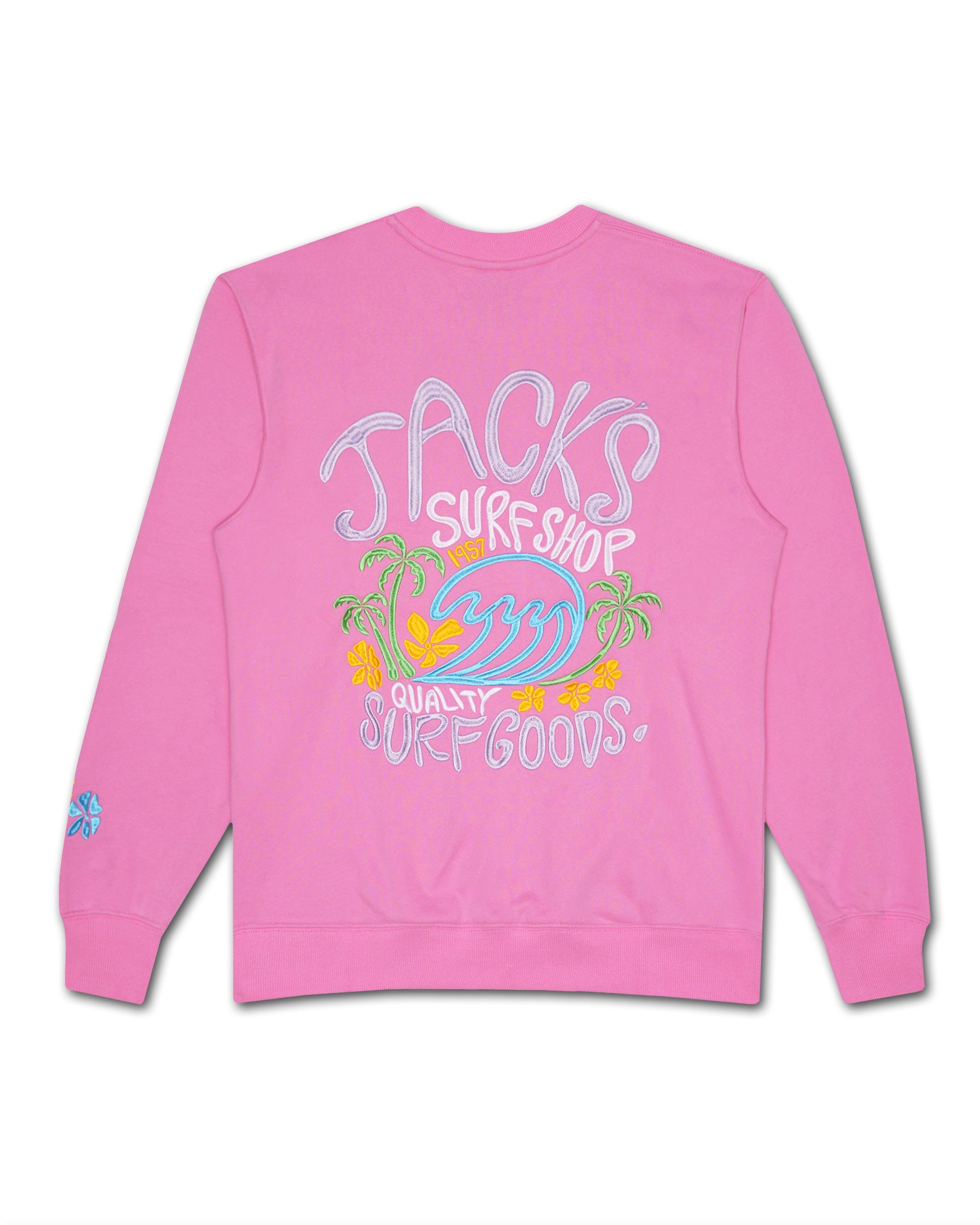 Paradise Embroidered Crewneck Sweatshirt