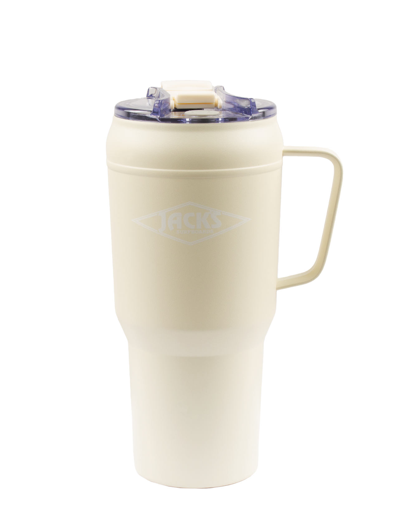 Jack's Surfboards Pls Top Tumbler- Cream