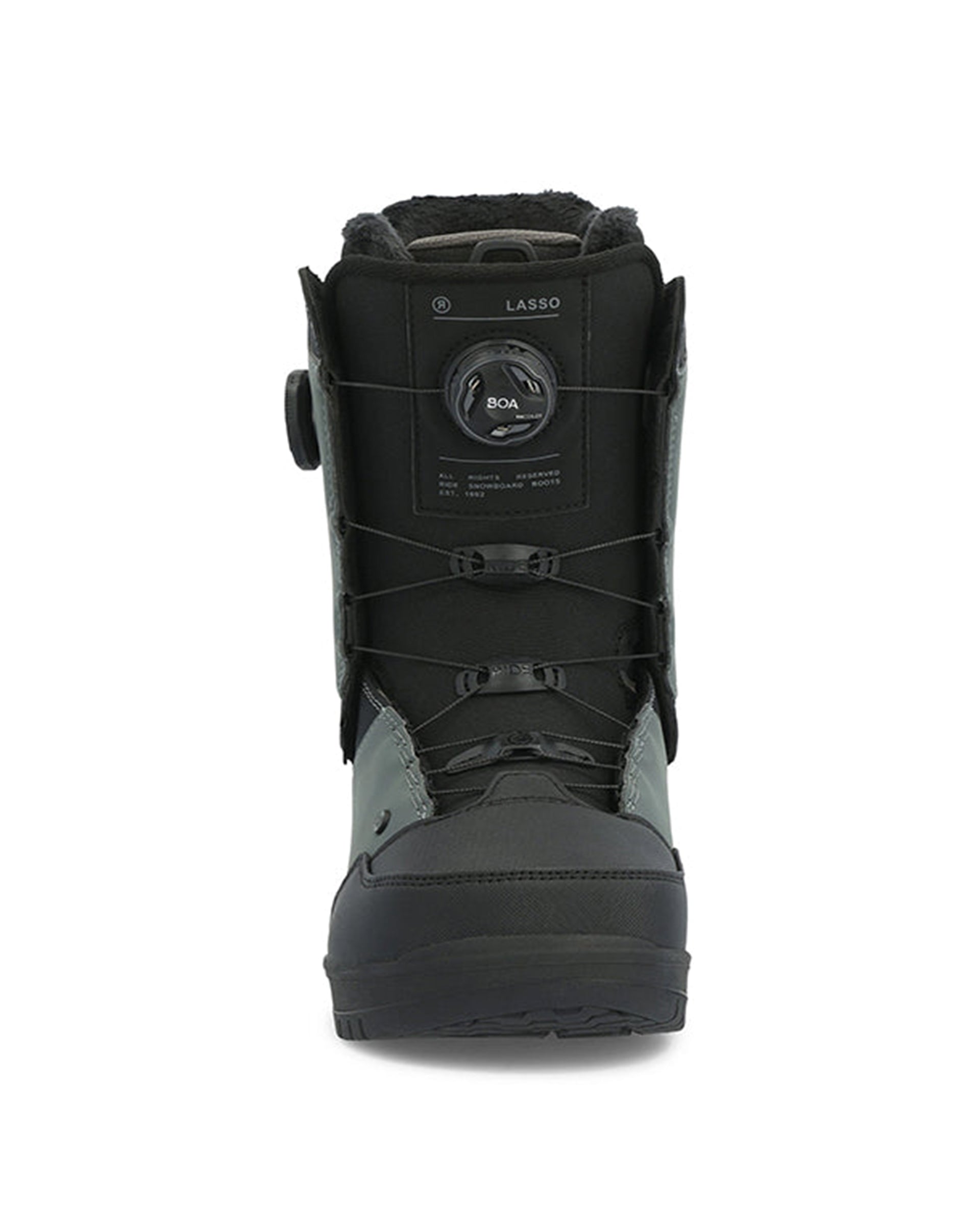 active ride shop snowboard boots Ride Men's Lasso Snowboard Boots Grey / 8