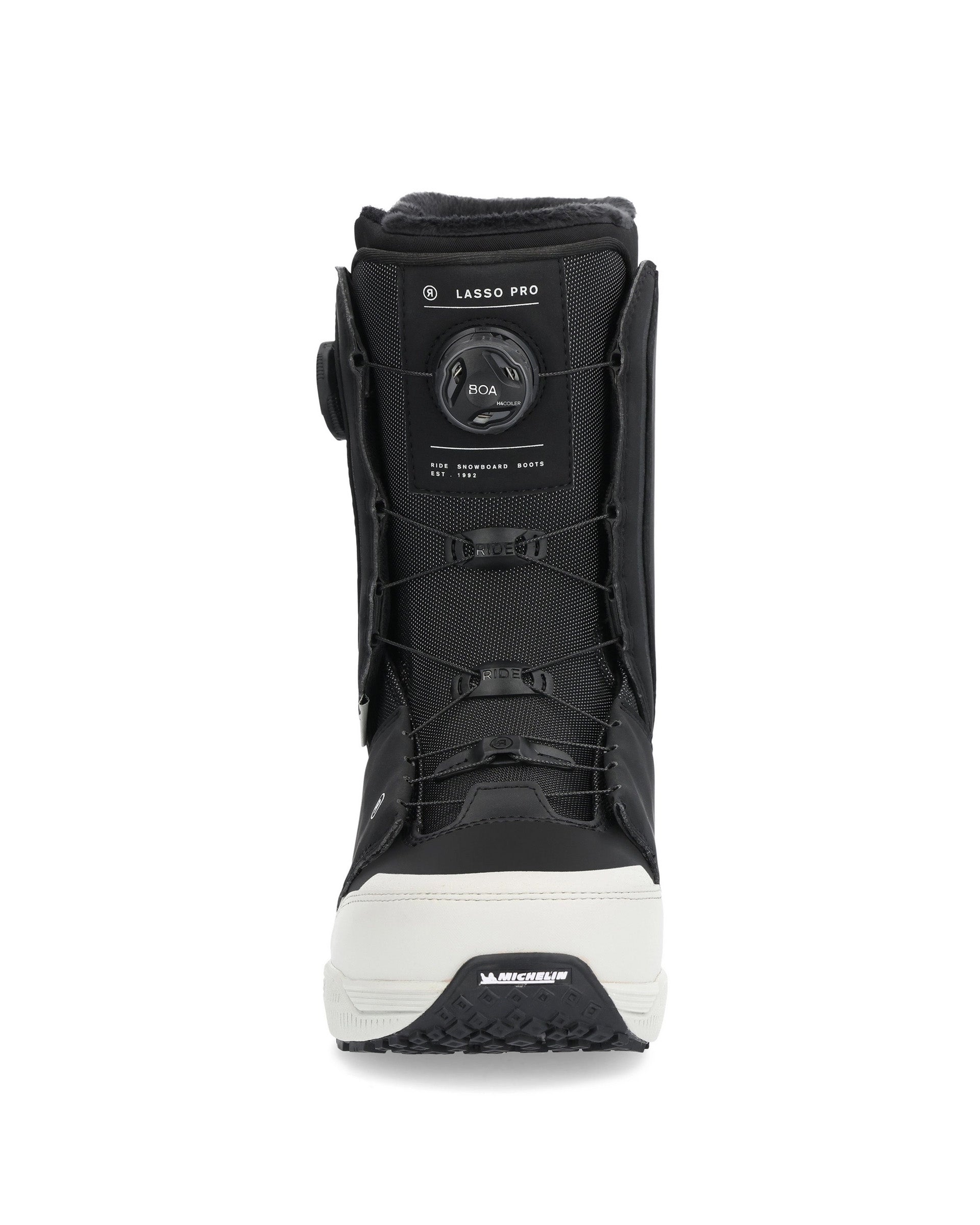 burton lasso snowboard boots Ride Men's Lasso Pro Snowboard Boots 2025 Black / 11.5