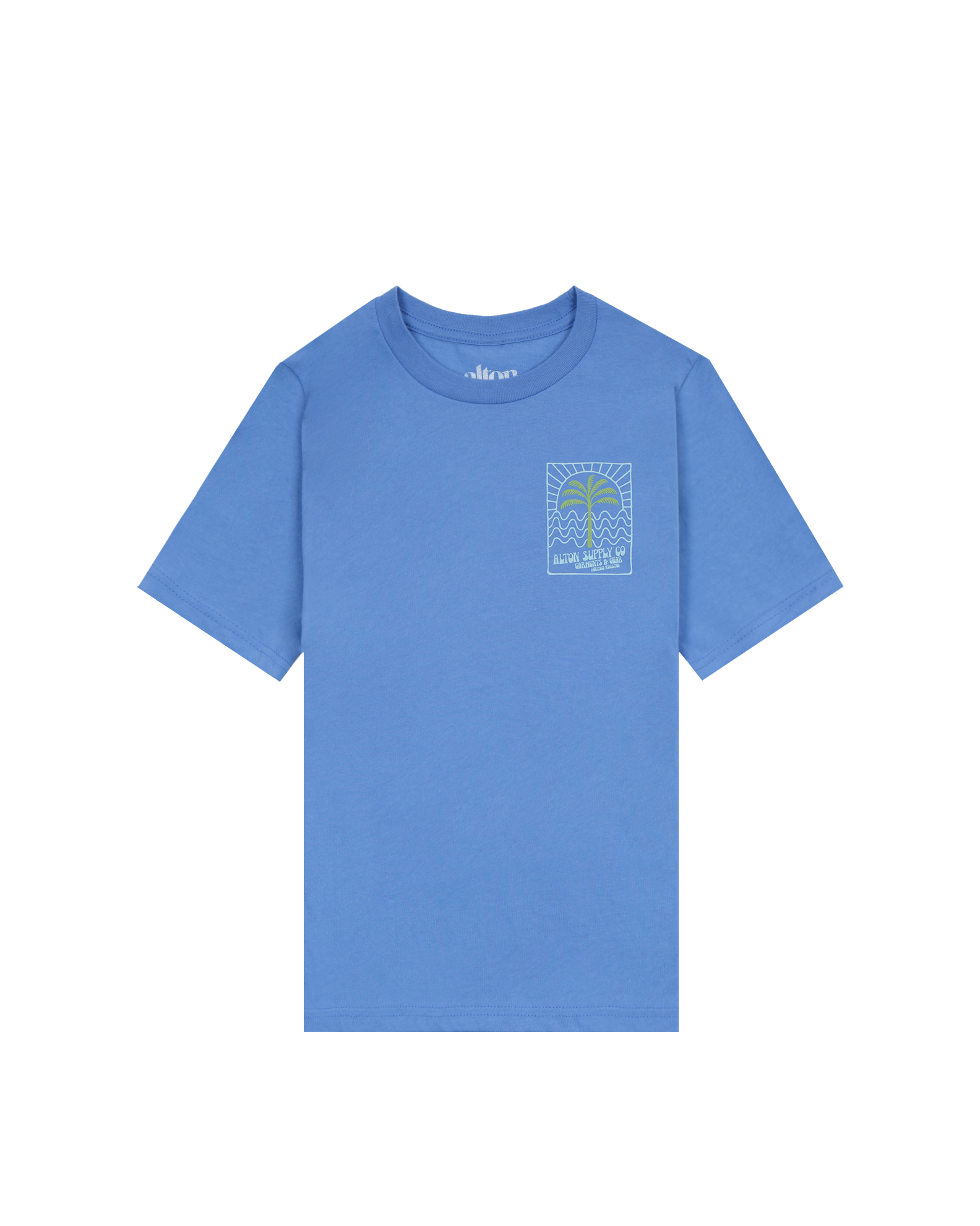 Boy's (8-16) Wavy Palm S/S Tee