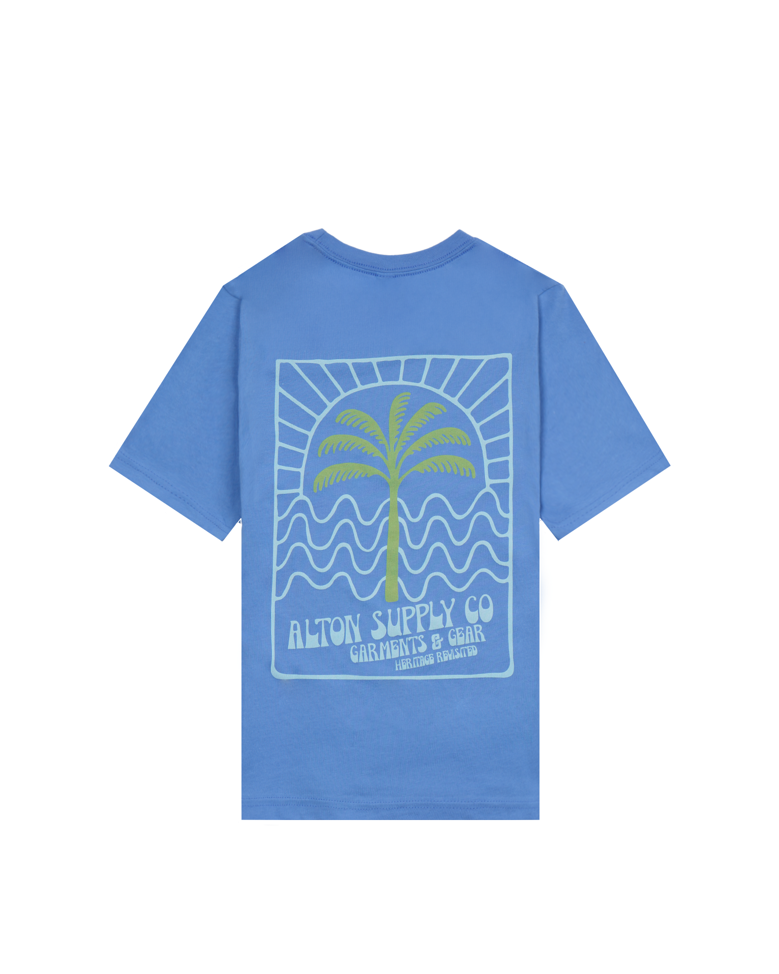 Boy's (8-16) Wavy Palm S/S Tee