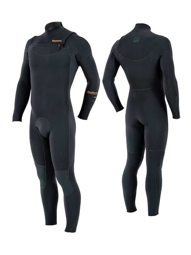 Manera Seafarer 5/3mm Back Zip Wetsuit - Anthracite 