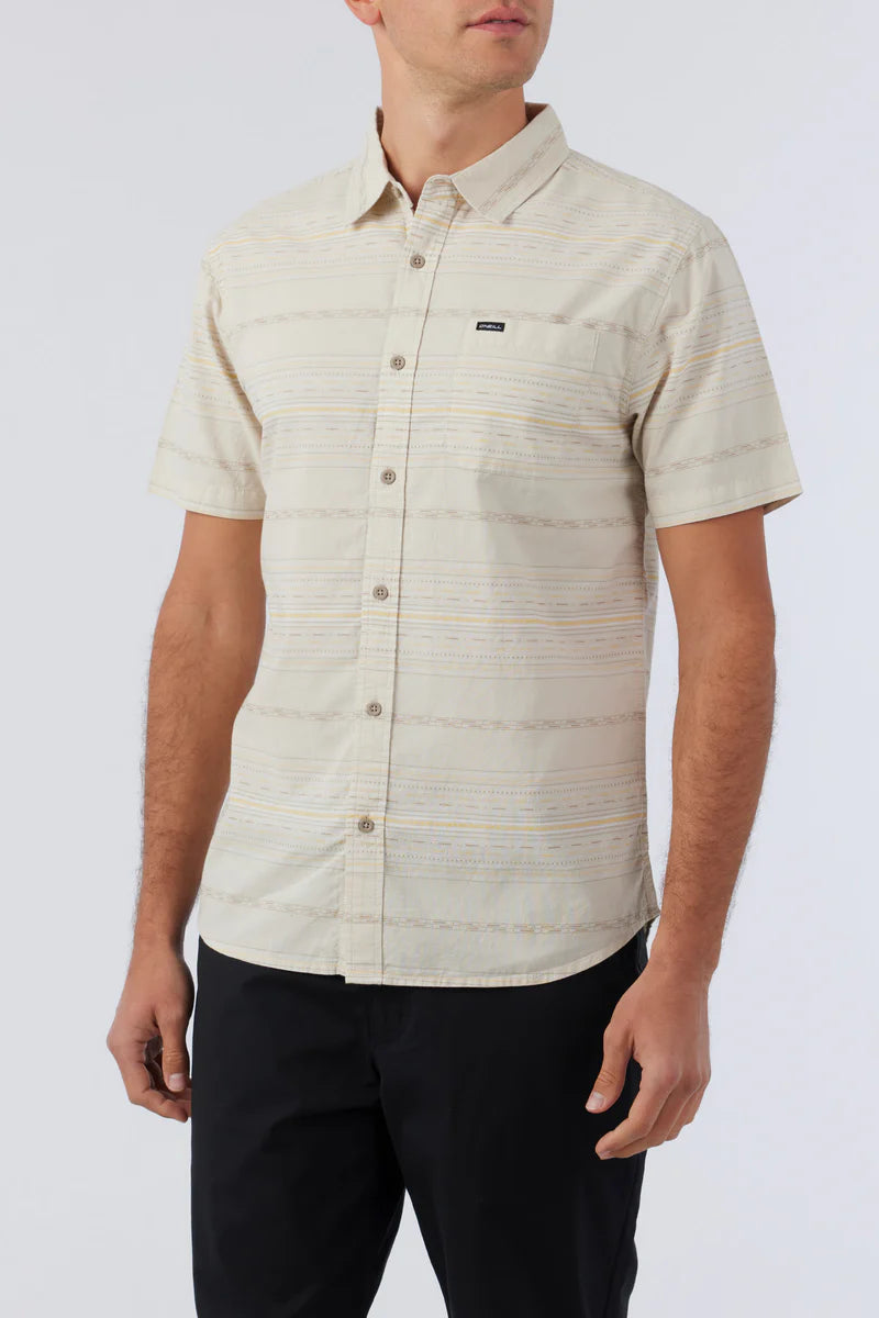 O'Neil Men's Seafaring Stripe Standard Shirt