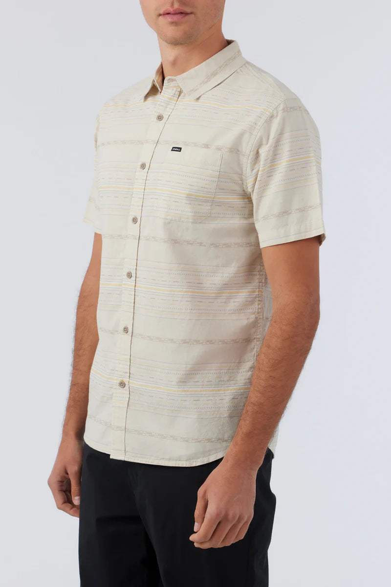 O'Neil Men's Seafaring Stripe Standard Shirt