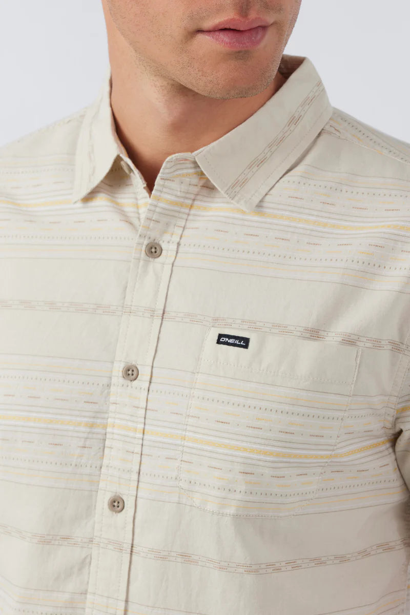 O'Neil Men's Seafaring Stripe Standard Shirt